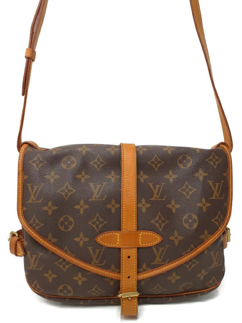 Louis Vuitton Monogram Saumur Shoulder Bag